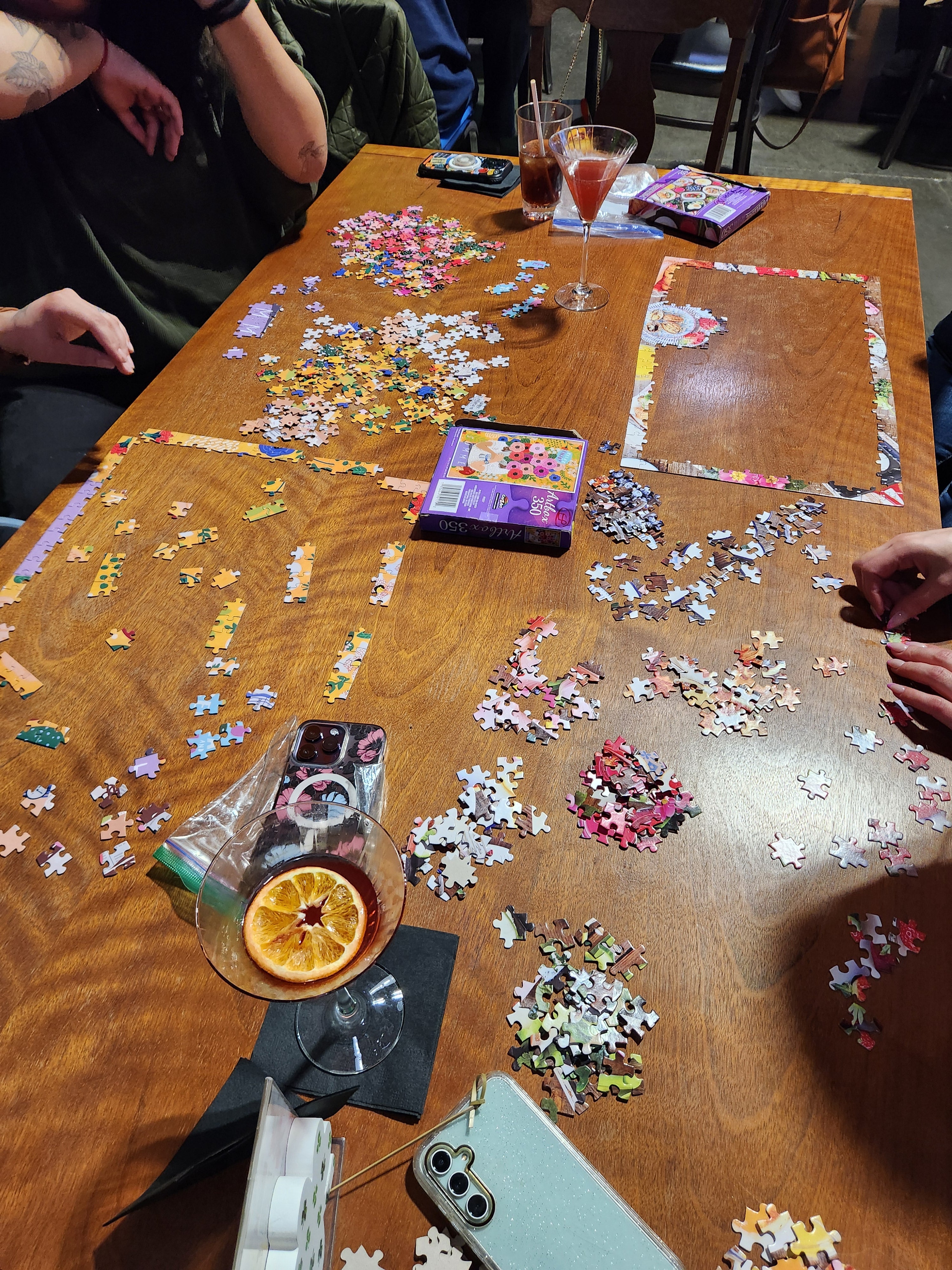 Puzzle, Drinks & Food Race - Sept. 27