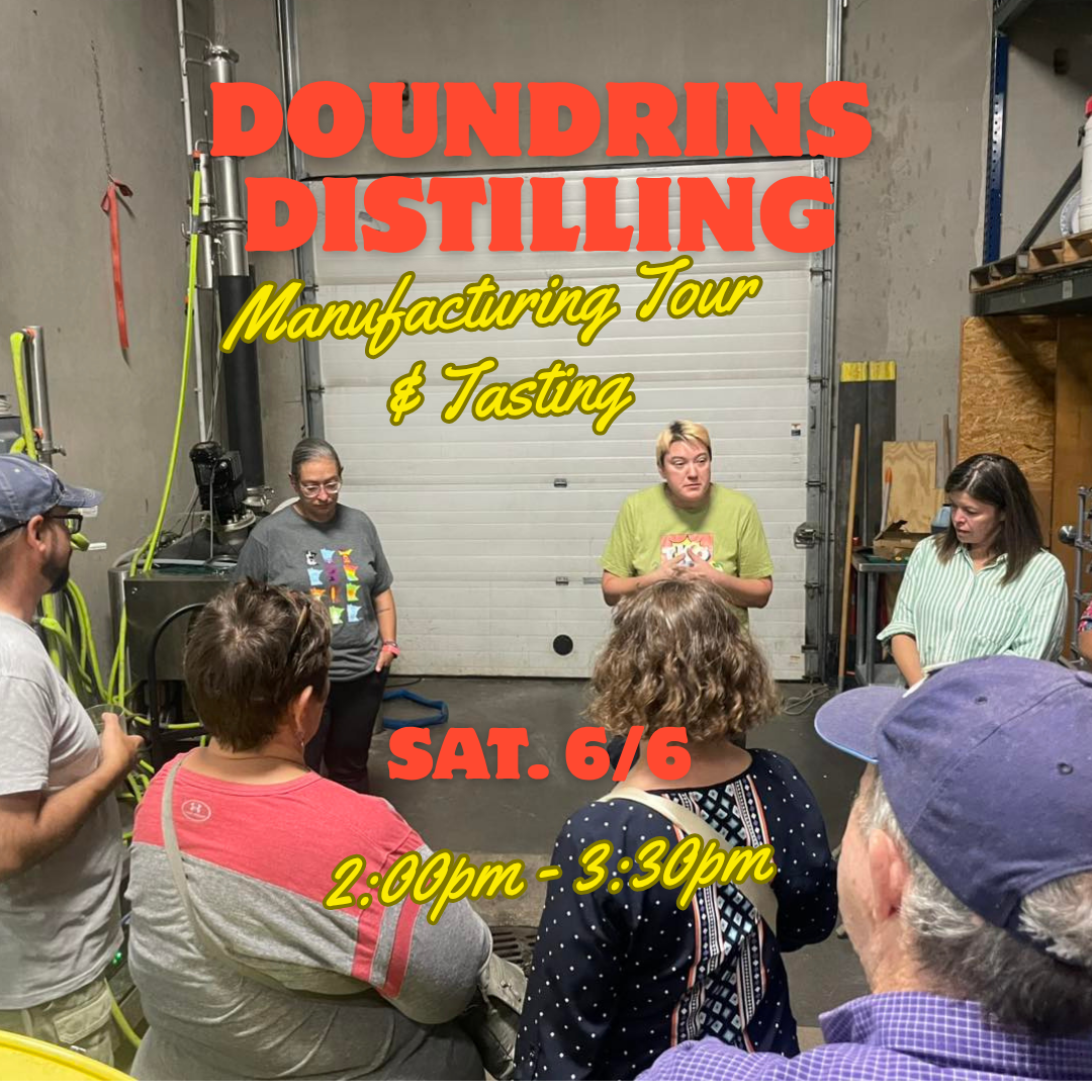 Manufacturing Tour and Tasting w/ Nick or Abby