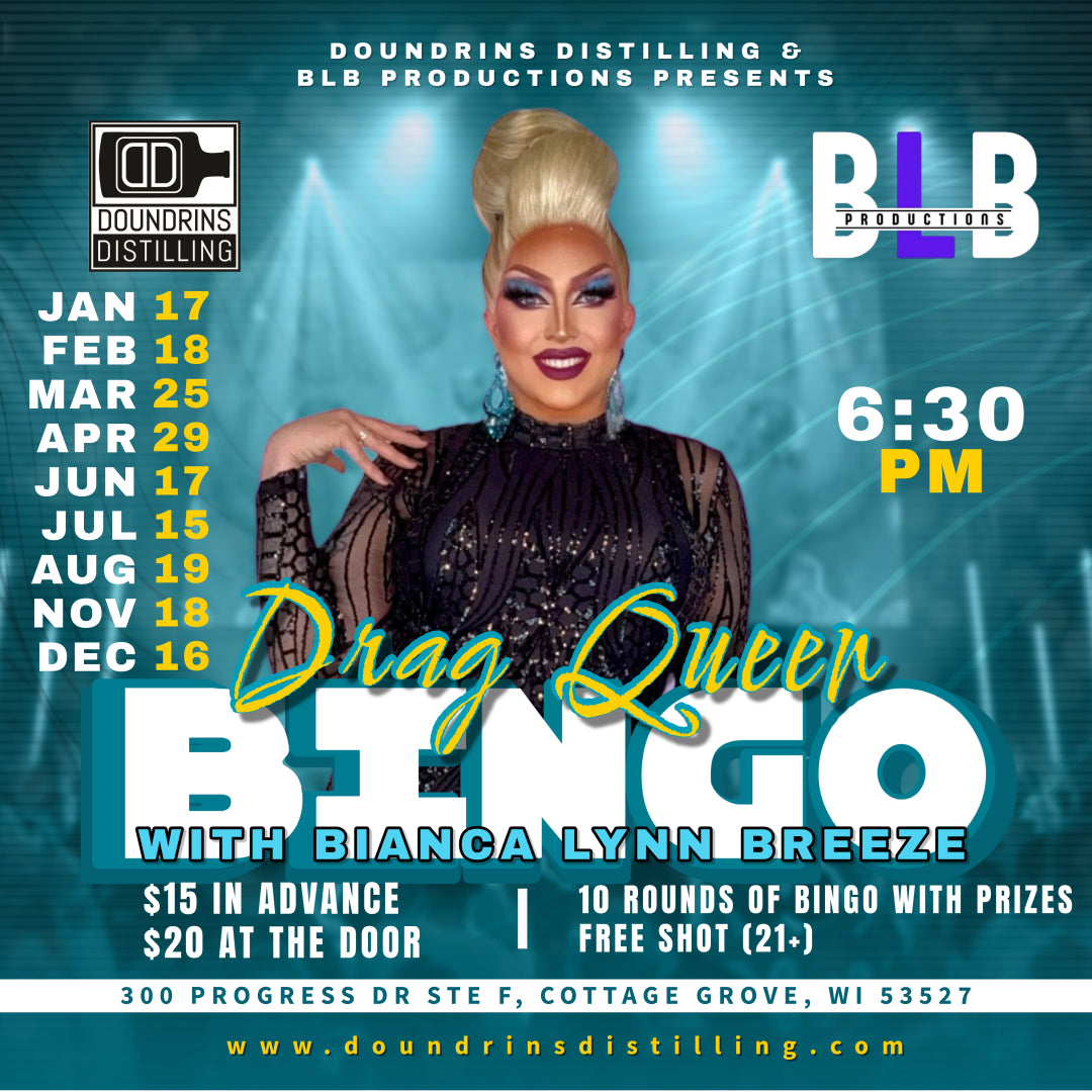 Drag Queen Bingo 2025 - 11/18, 12/16