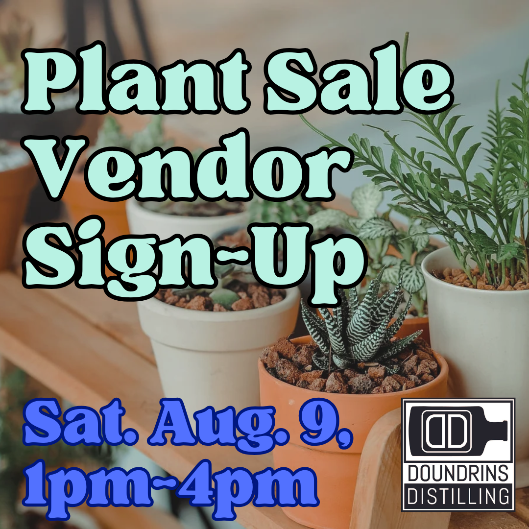Plant Sale 8/9 Vendor Sign Up